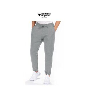 Next Level Fleece Sweatpants (Heather Gray)